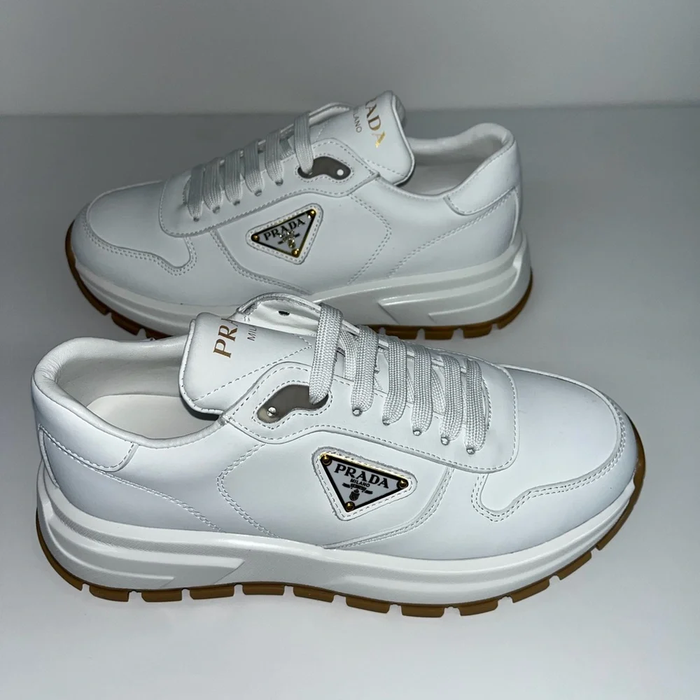 Prada Prax Sneakers in White Size 41 - Picture 2 of 6